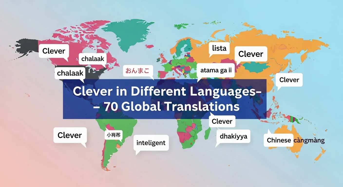Clever in Different Languages: 70 Powerful Ways to Say “Clever” Around ...