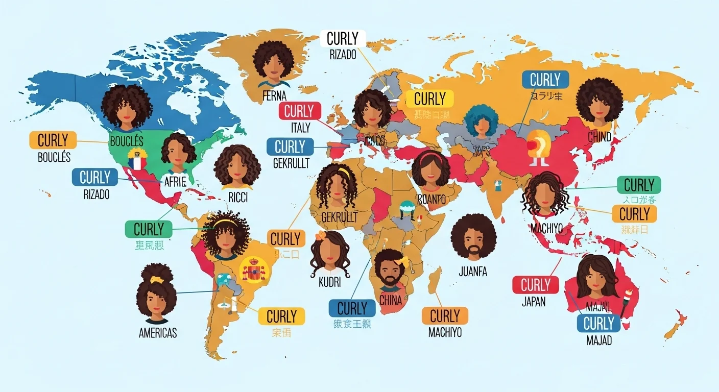Curly in Different Languages: How to Say Curly Around the World