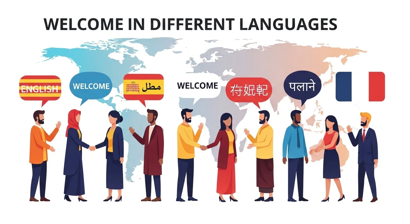 100+ Welcome in Different Languages: Ways to Say “Welcome” Around the World