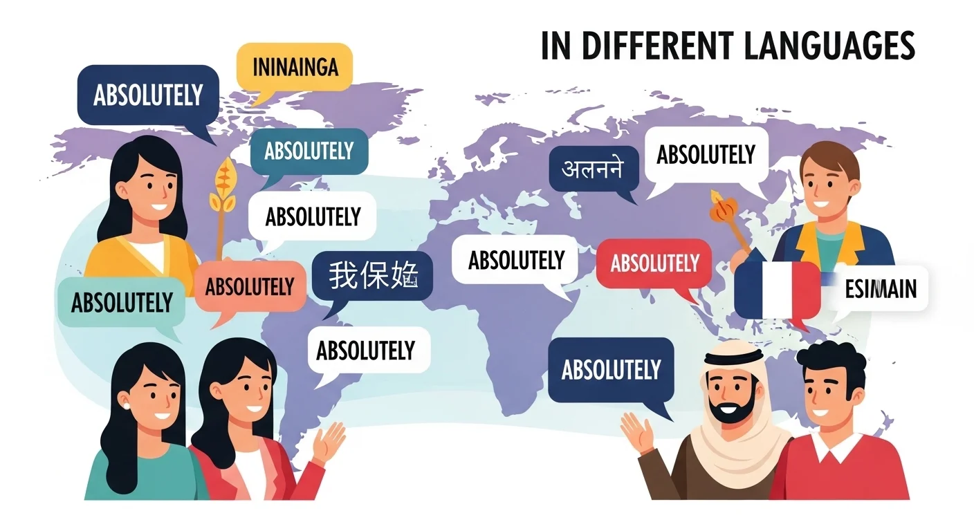100+ Absolutely in Different Languages: How to Say “Absolutely” Around ...