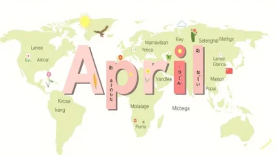 April in Different Languages