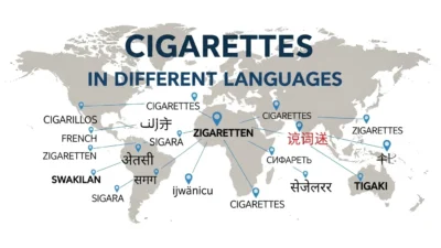 Cigarettes in Different Languages