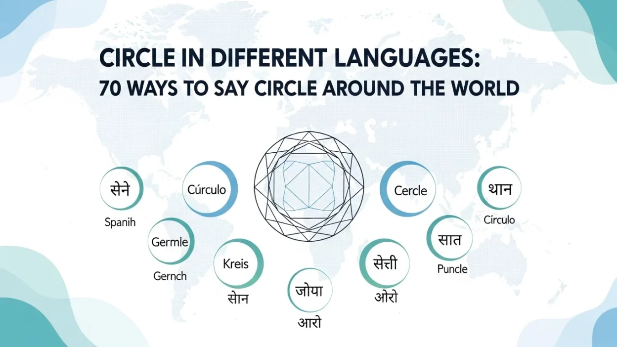 Circle in Different Languages