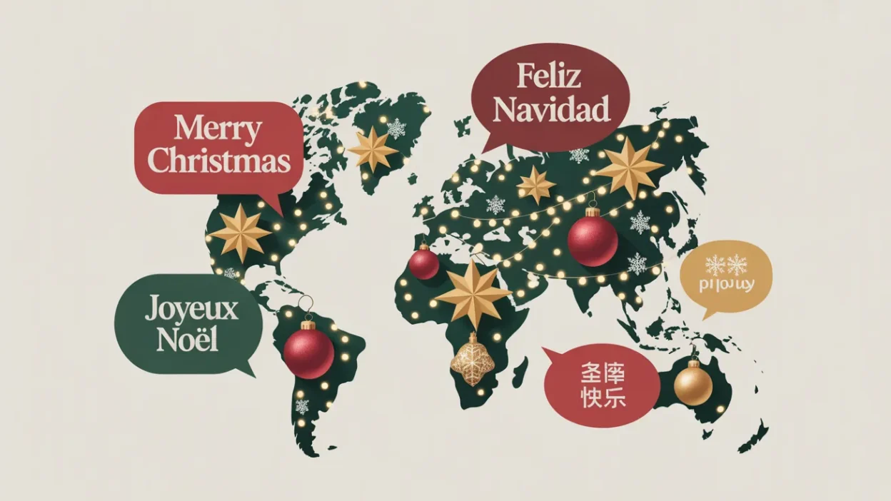 Merry Christmas in Different Languages