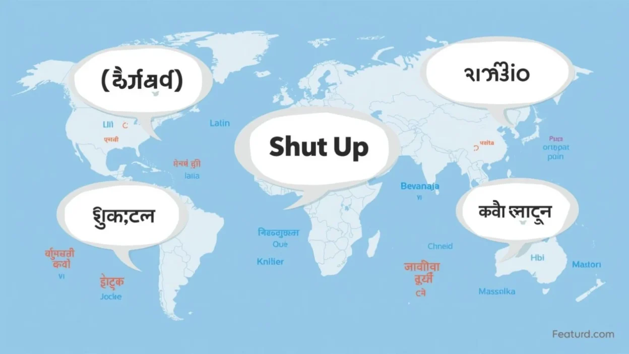 Shut Up in Different Languages