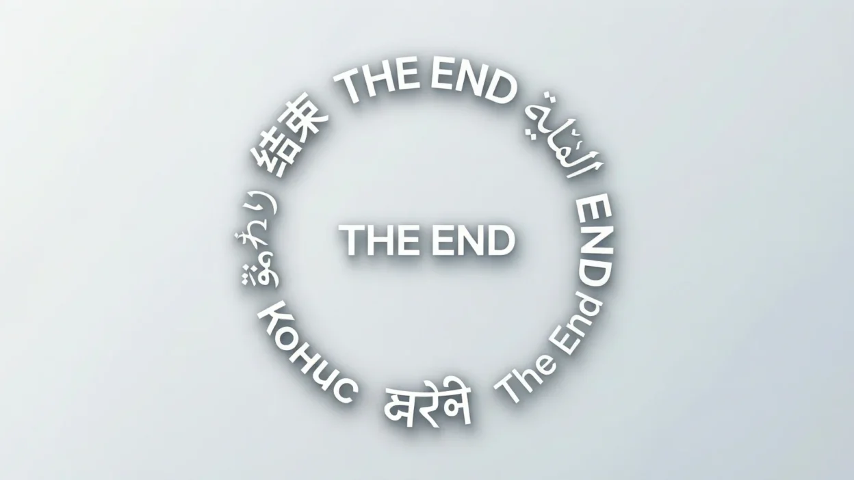 The End in Different Languages
