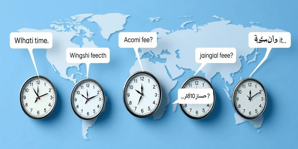 What Time Is It in Different Languages