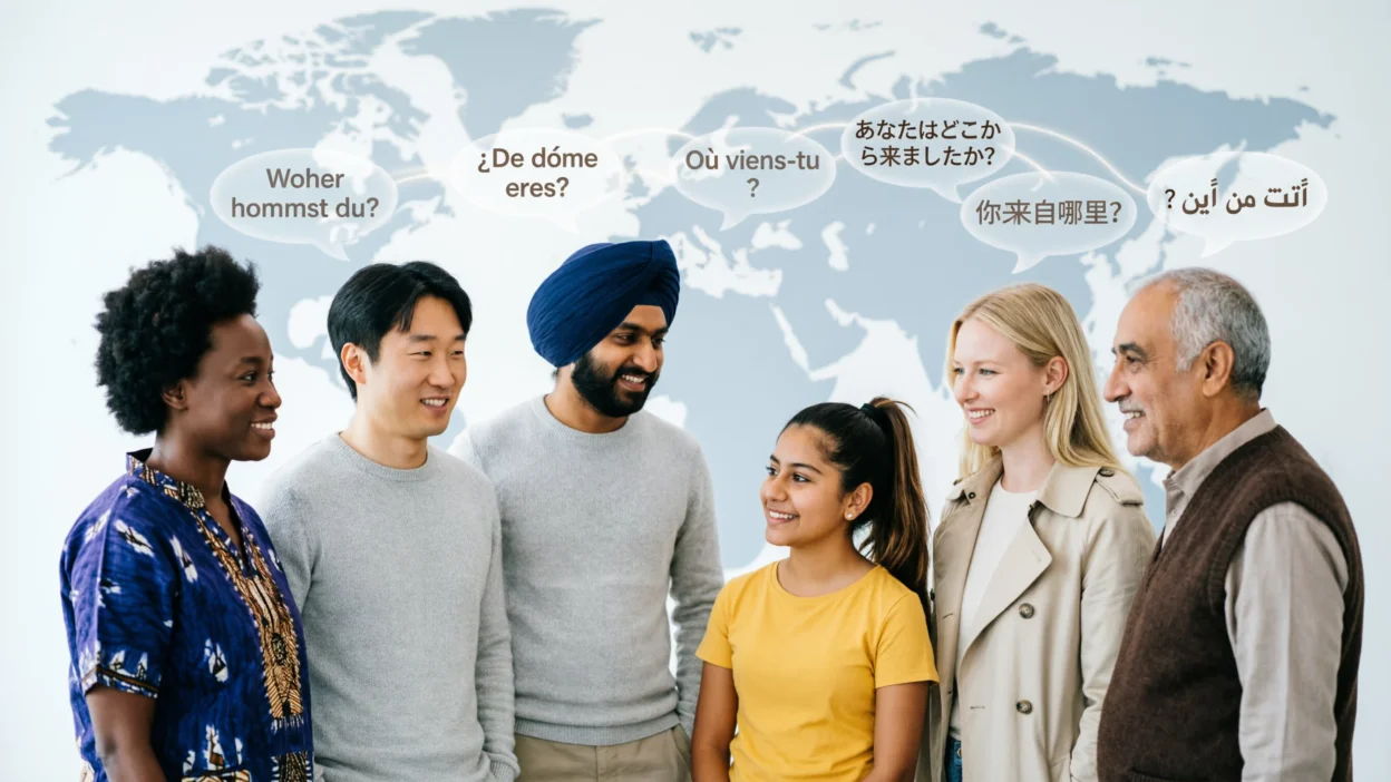 Where Are You From in Different Languages