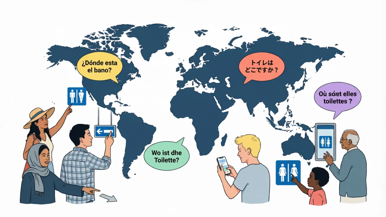 Where Is the Bathroom in Different Languages