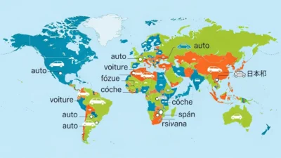 Car in Different Languages