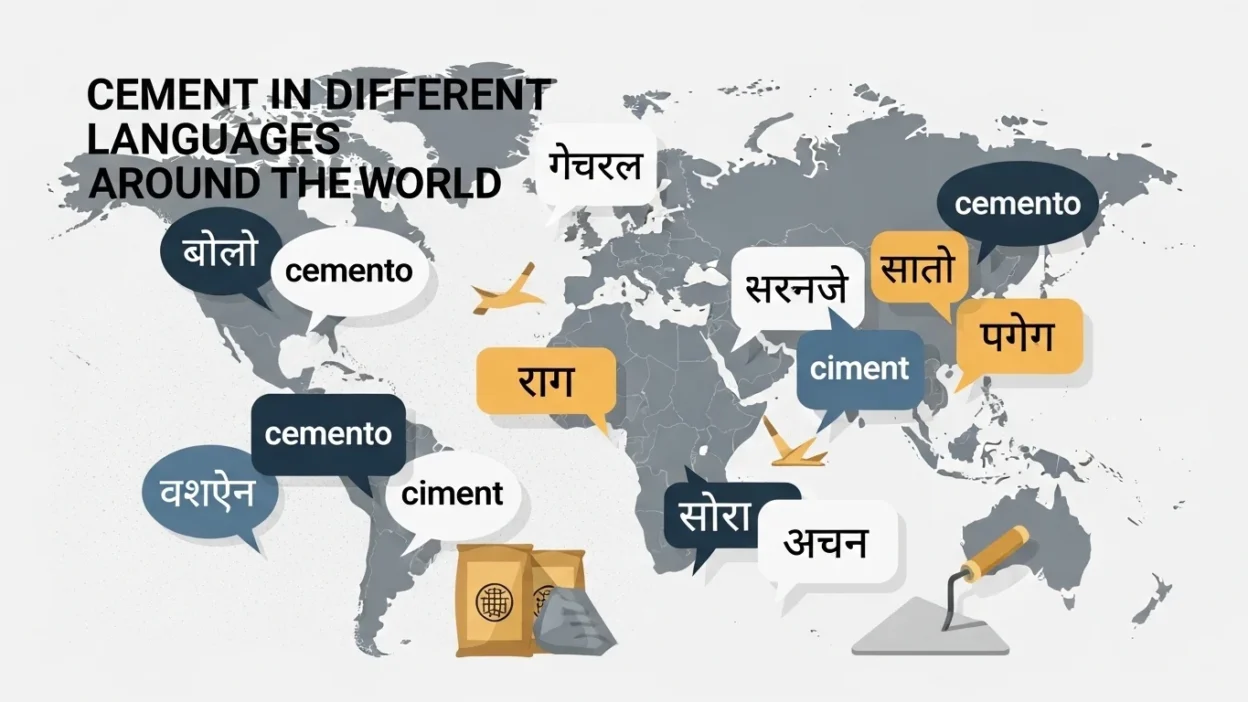 Cement in Different Languages