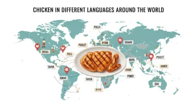 Chicken in Different Languages