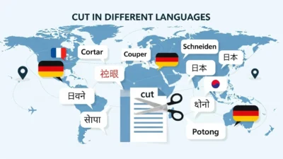 Cut in Different Languages