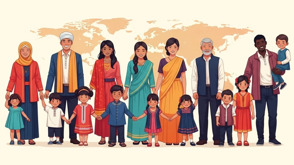 Family in Different Languages