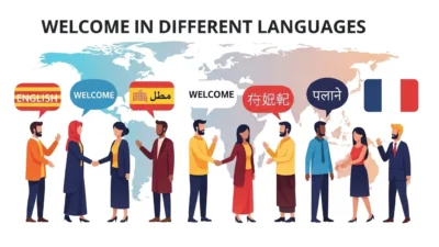 Welcome in Different Languages