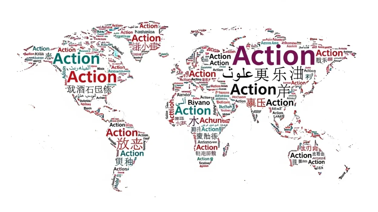 Action in Different Languages