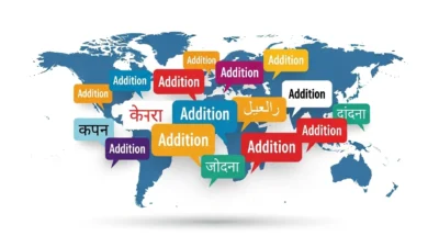 Addition in Different Languages