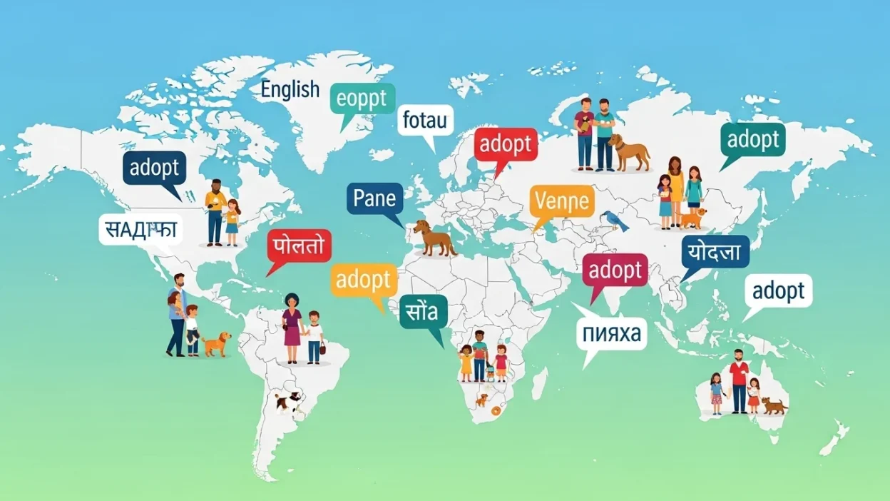 Adopt in Different Languages