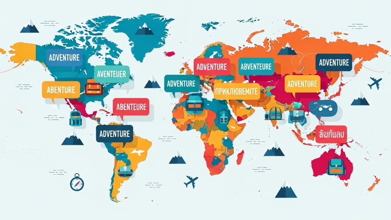 Adventure in Different Languages