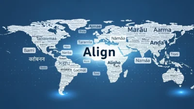 Align in Different Languages