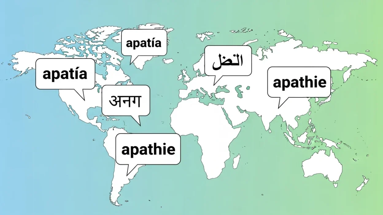 Apathy in Different Languages