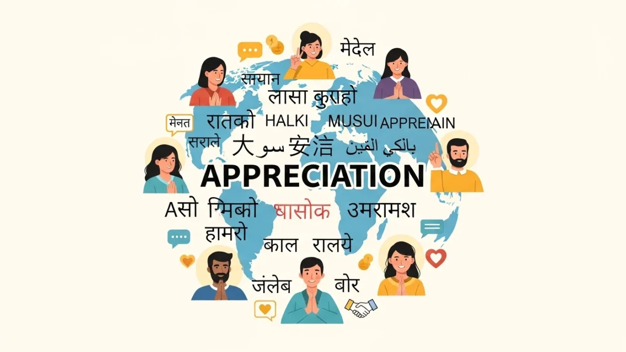 Appreciation in Different Languages