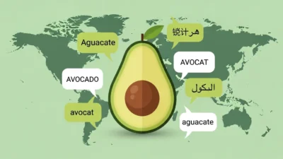 Avocado in Different Languages