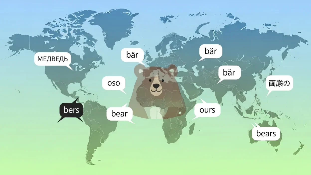 Bear in Different Languages