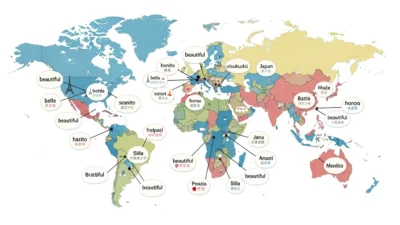 Beautiful in Different Languages