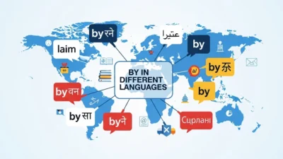 By in Different Languages