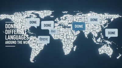 Done in Different Languages