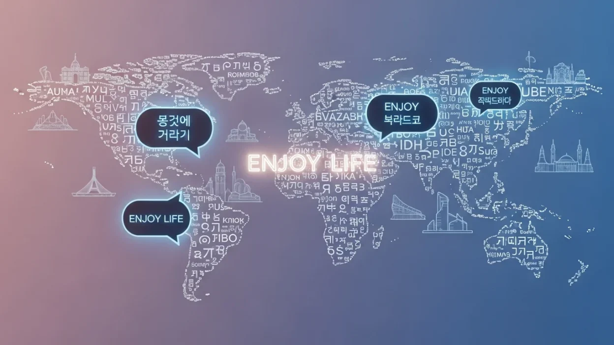 Enjoy in Different Languages