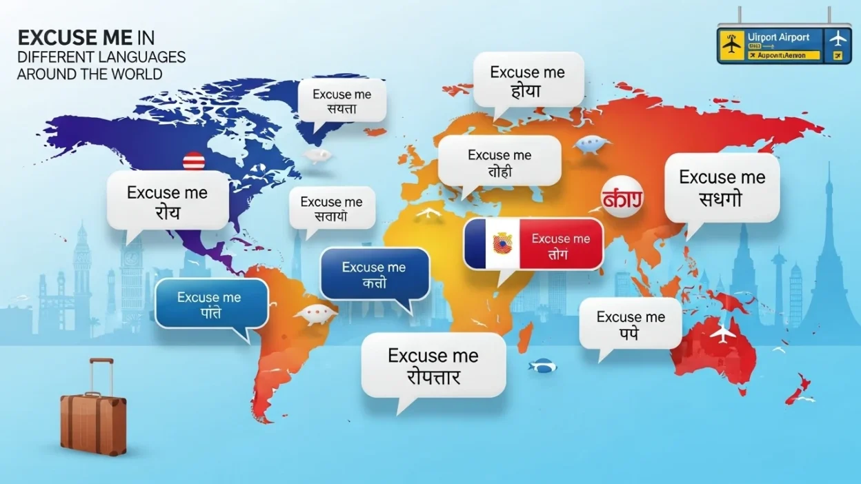 Excuse Me in Different Languages