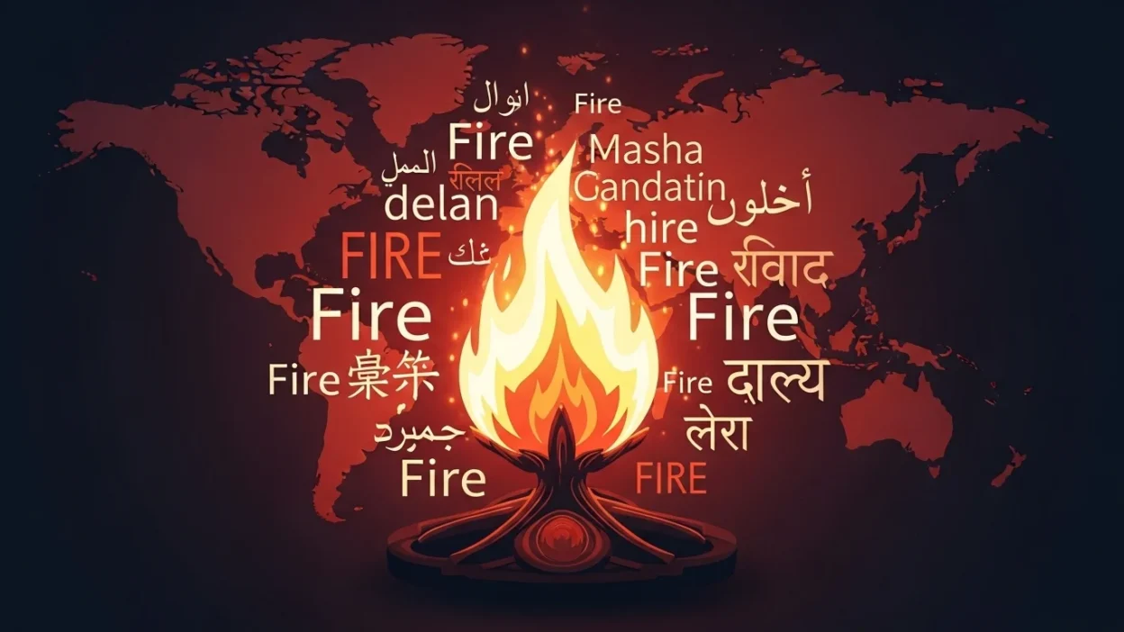 Fire in Different Languages