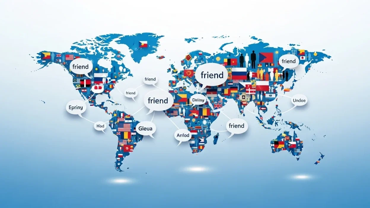 Friend in Different Languages