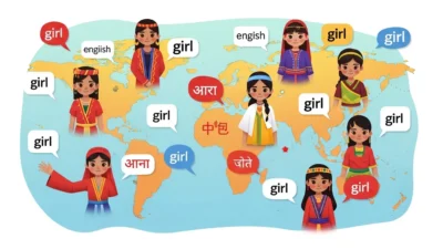 Girl in Different Languages