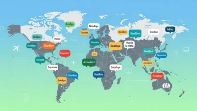 Goodbye in Different Languages