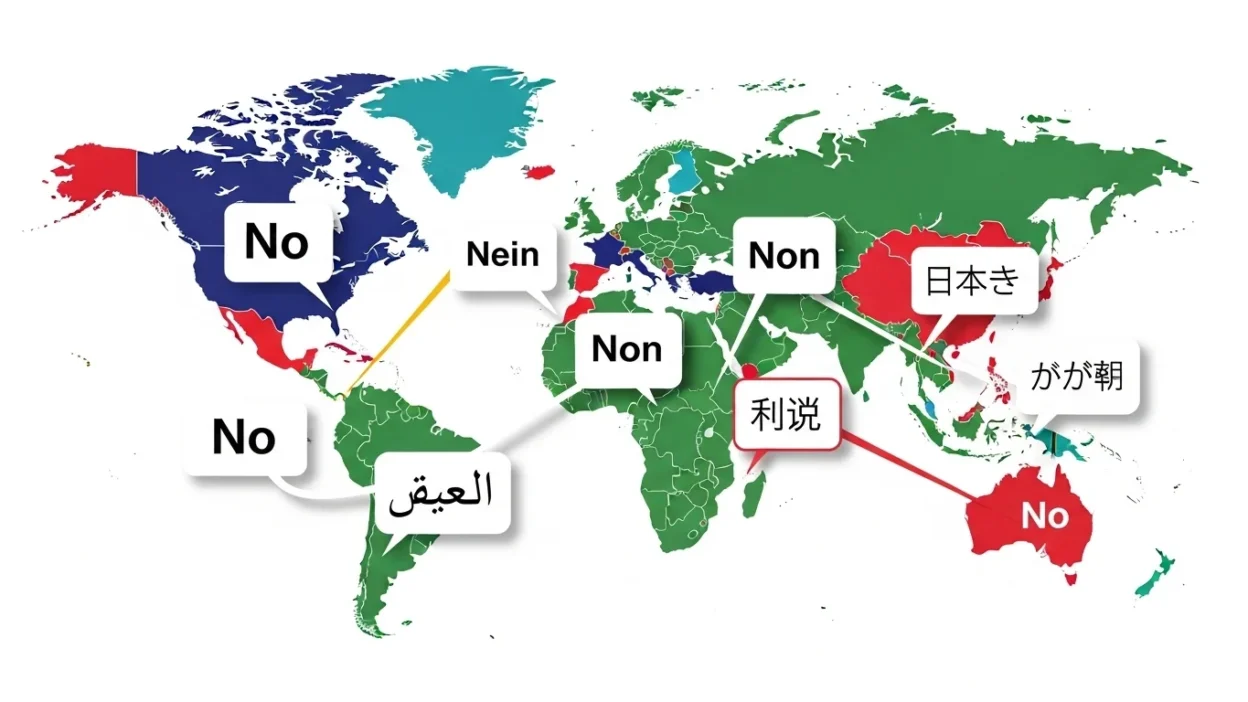 No in Different Languages