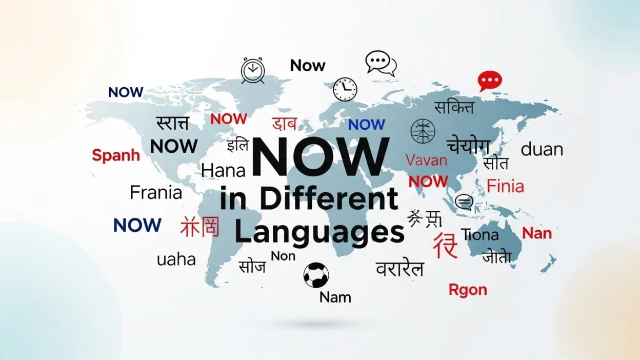 Now in Different Languages