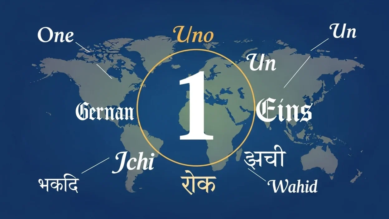Number 1 in Different Languages