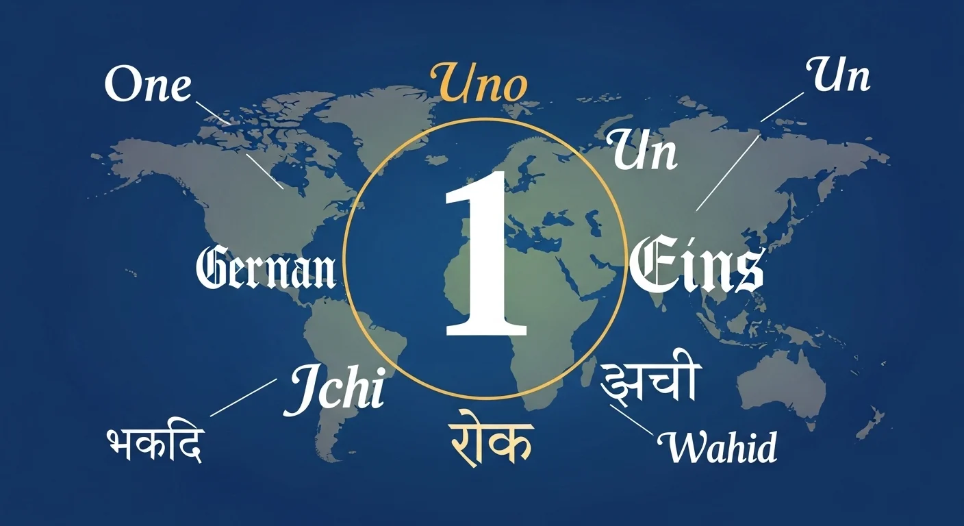 100+ Number 1 in Different Languages: Translations Around the World