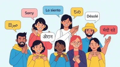 Sorry in Different Languages