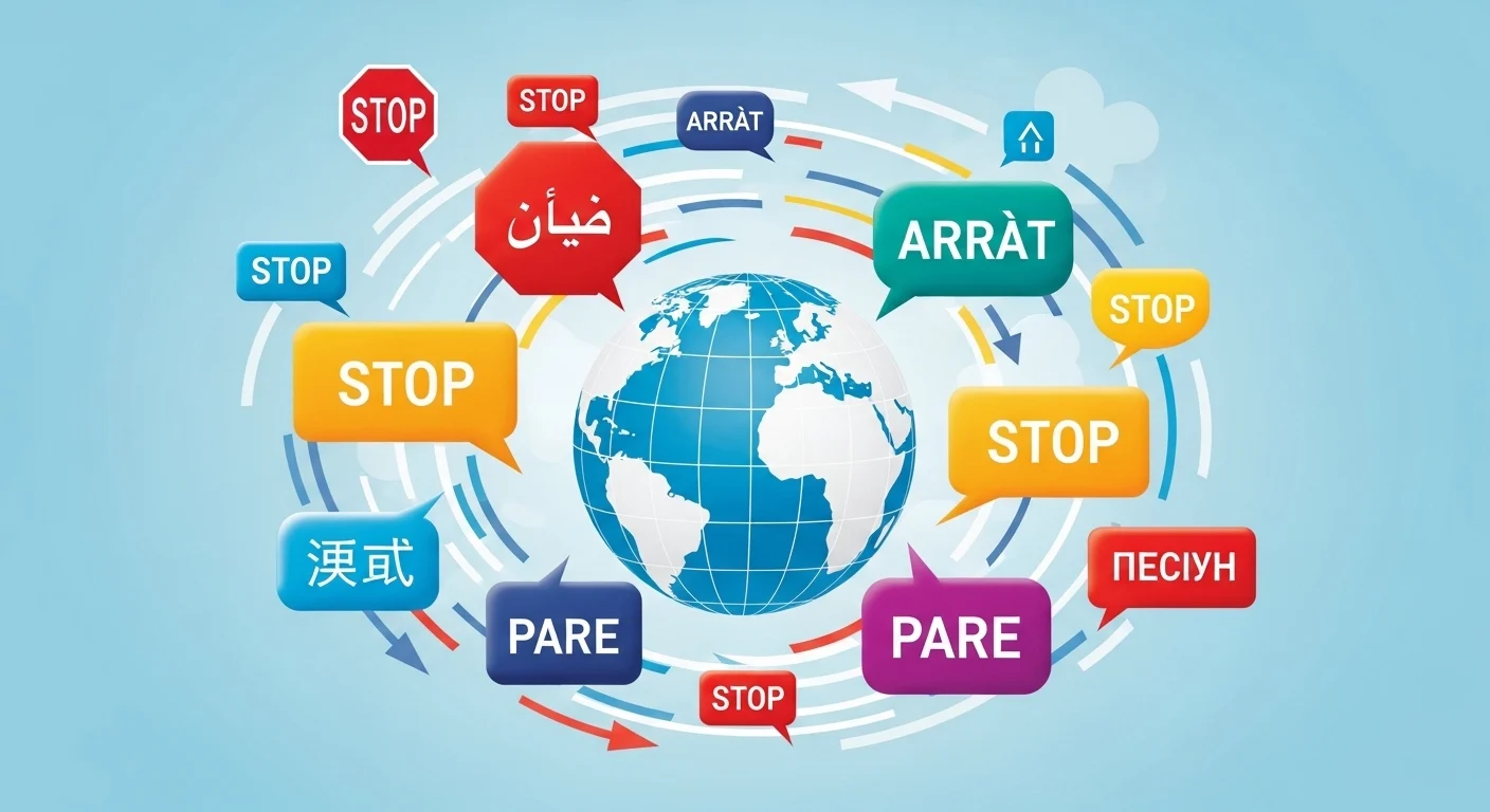 Stop in Different Languages: How to Say “Stop” Around the World