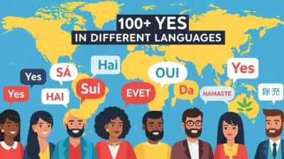 Yes in Different Languages