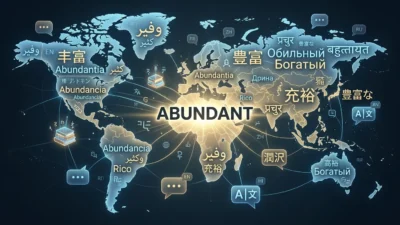 Abundant in Different Languages