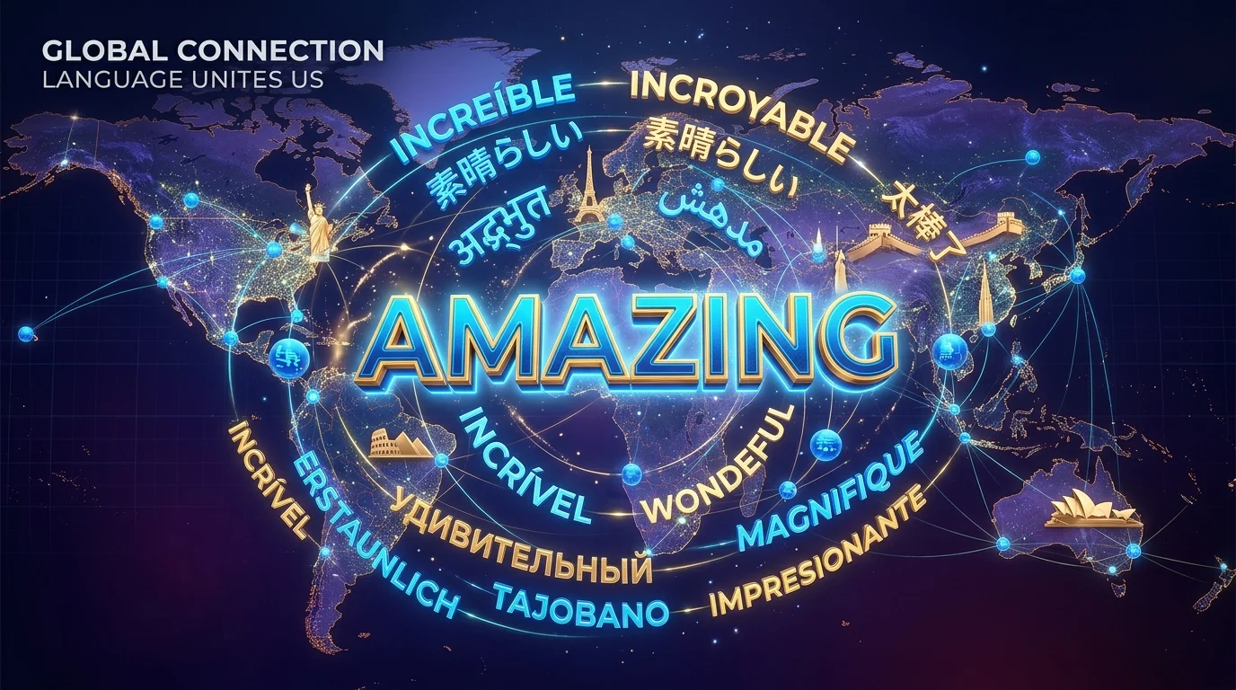 100+ Amazing in Different Languages: How to Say “Amazing” Around the World
