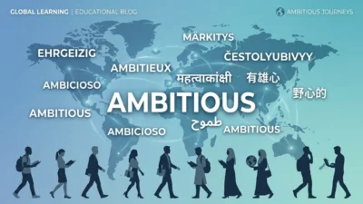 Ambitious in Different Languages
