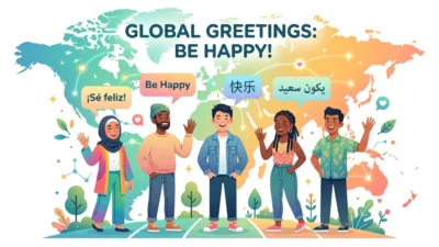 Be Happy in Different Languages