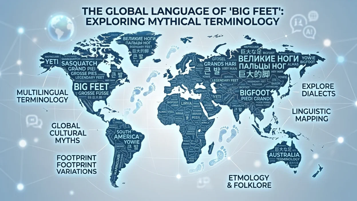 Big Feet in Different Languages