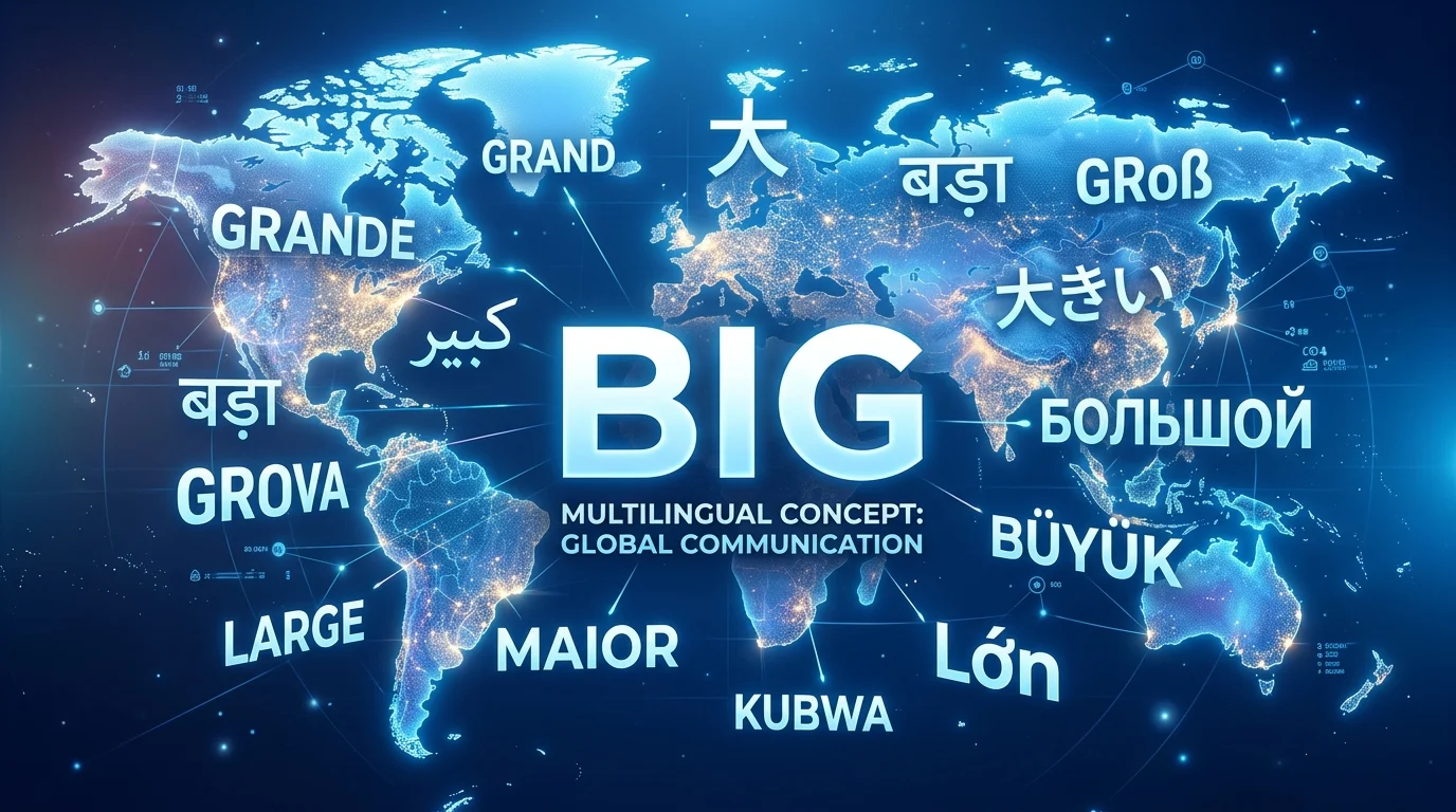 100+ Big in Different Languages: Complete Global Translation Guide for ...